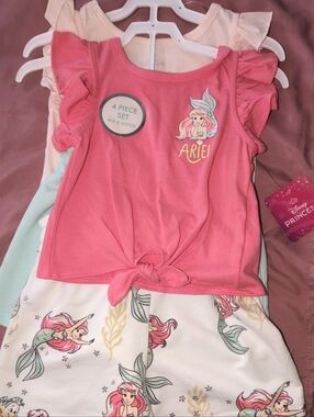 ARIEL Disney Princess 4 Piece Set